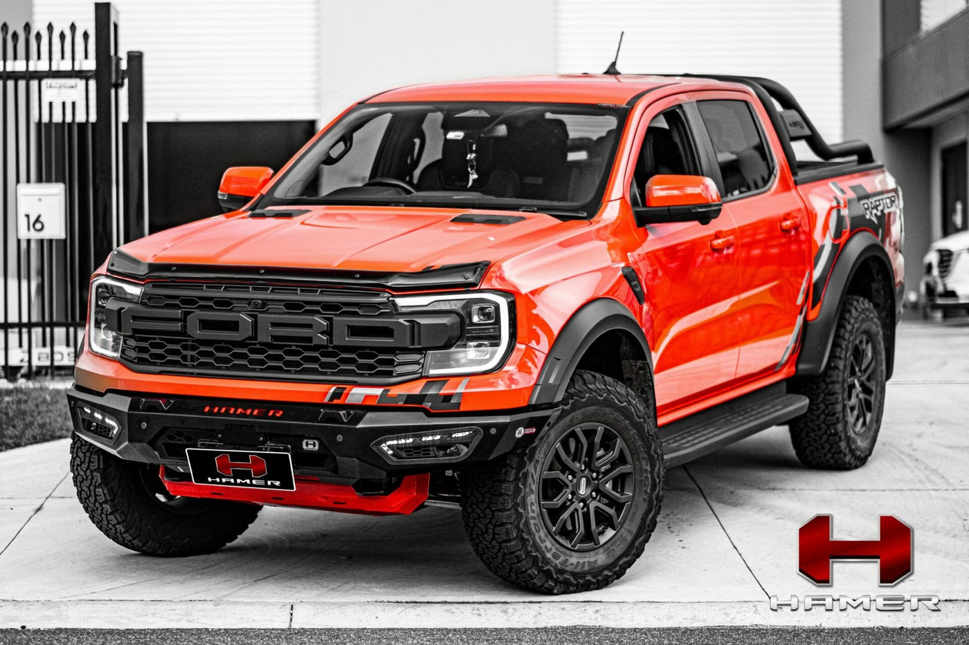 Atlas series bull bar for Ford Ranger Raptor (2022 – Present)