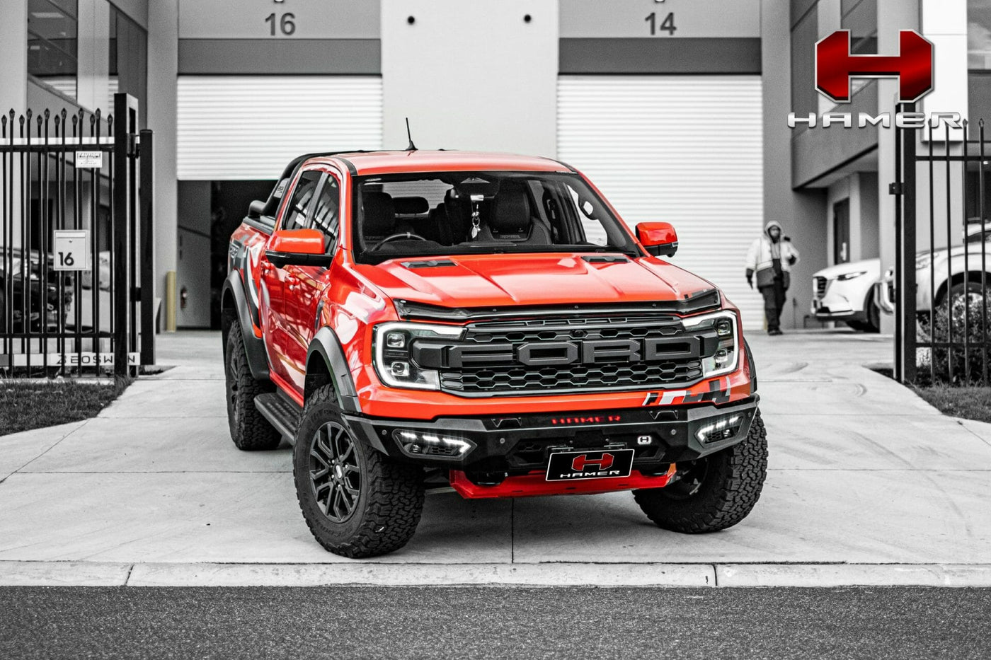 Atlas series bull bar for Ford Ranger Raptor (2022 – Present)