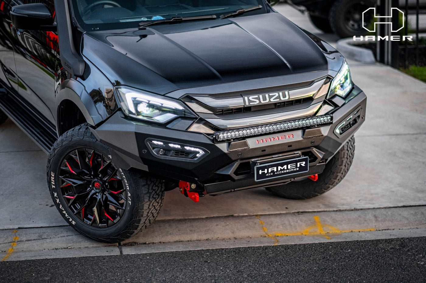 Atlas series bull bar for Isuzu D-Max (2024 - Present)