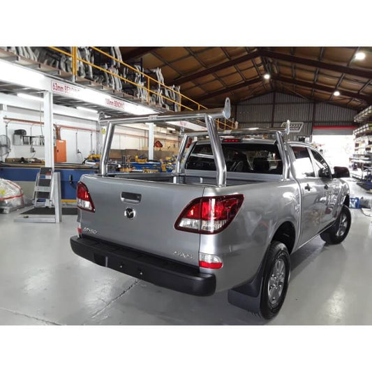 2018 Mazda BT50 Polished Trade Racks
