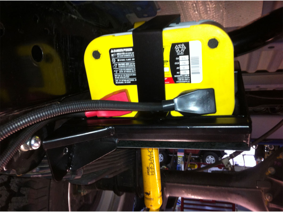 Brown Davis - UNDER VEHICLE BATTERY TRAY