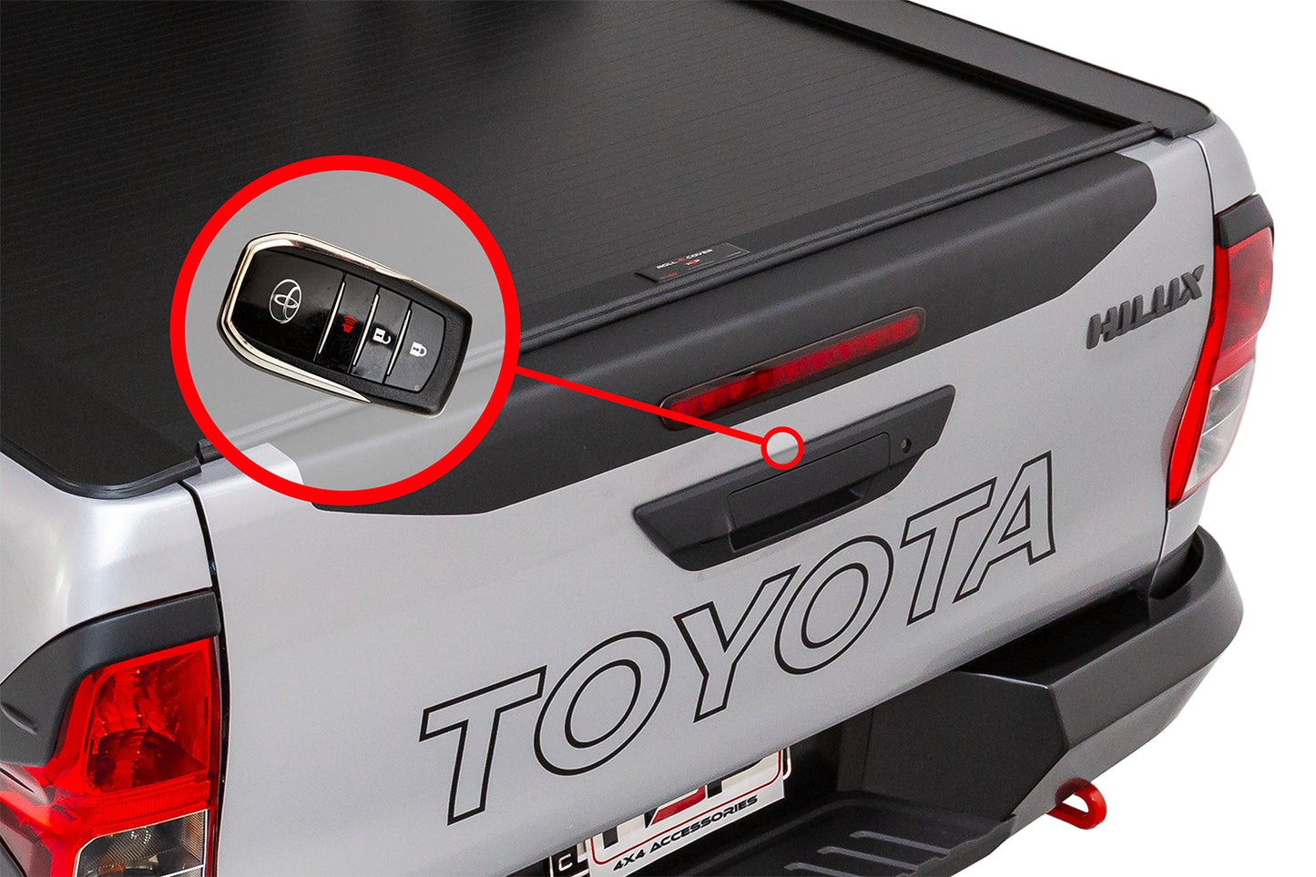 TOYOTA HILUX CENTRAL LOCKING MY18+ (WITH BARREL LOCK)
