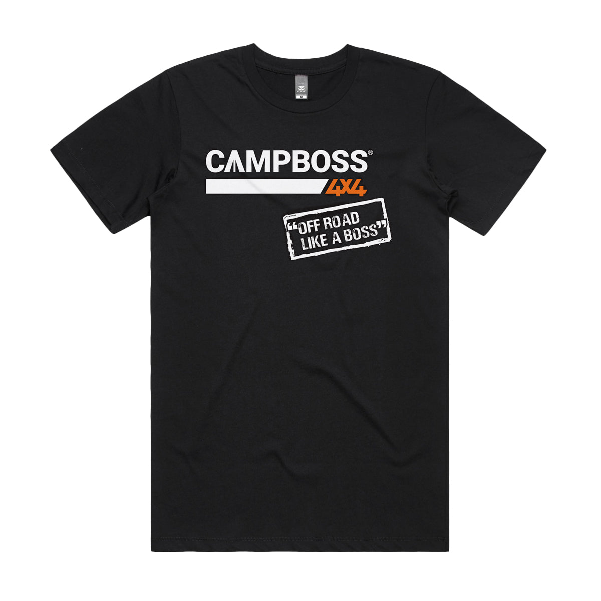 CampBoss 4x4 Tee - Black / XL