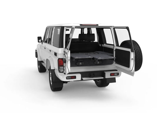 DUAL ROLLER FLOOR DRAWERS