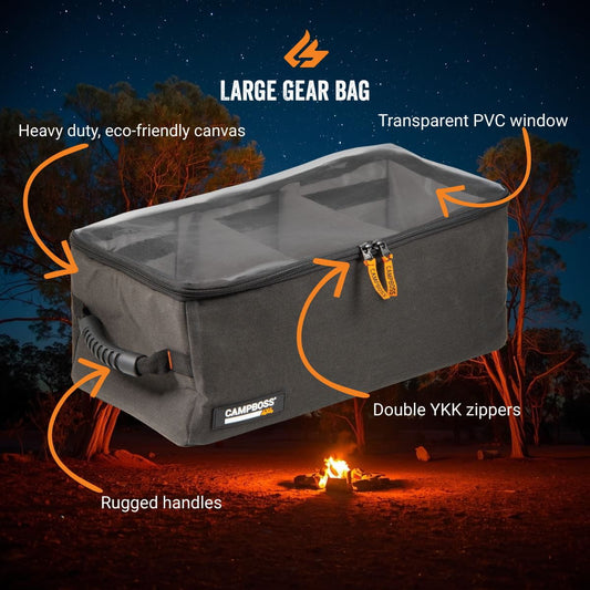 Clear Top Gear Bag - Large