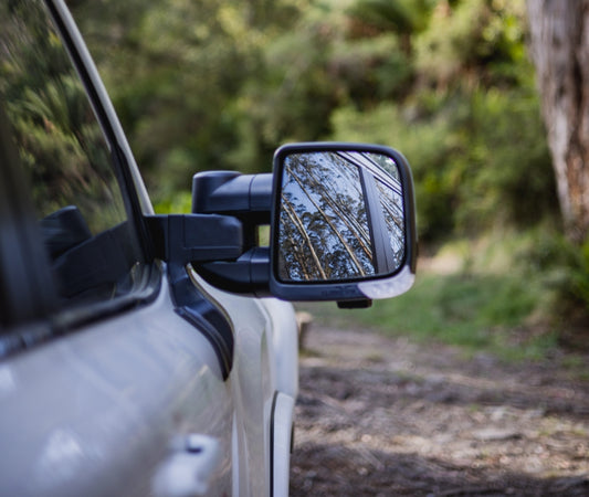 Clearview Compact towing mirrors for Toyota LandCruiser 300 Series