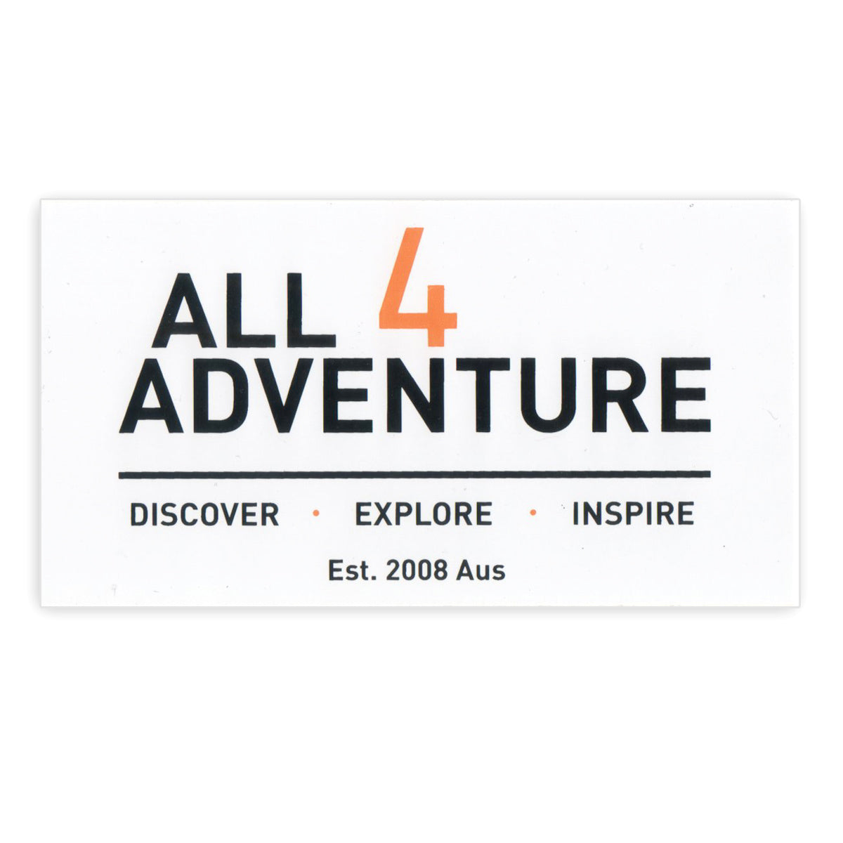 Bumper Stickers - Clear A4A Stamp
