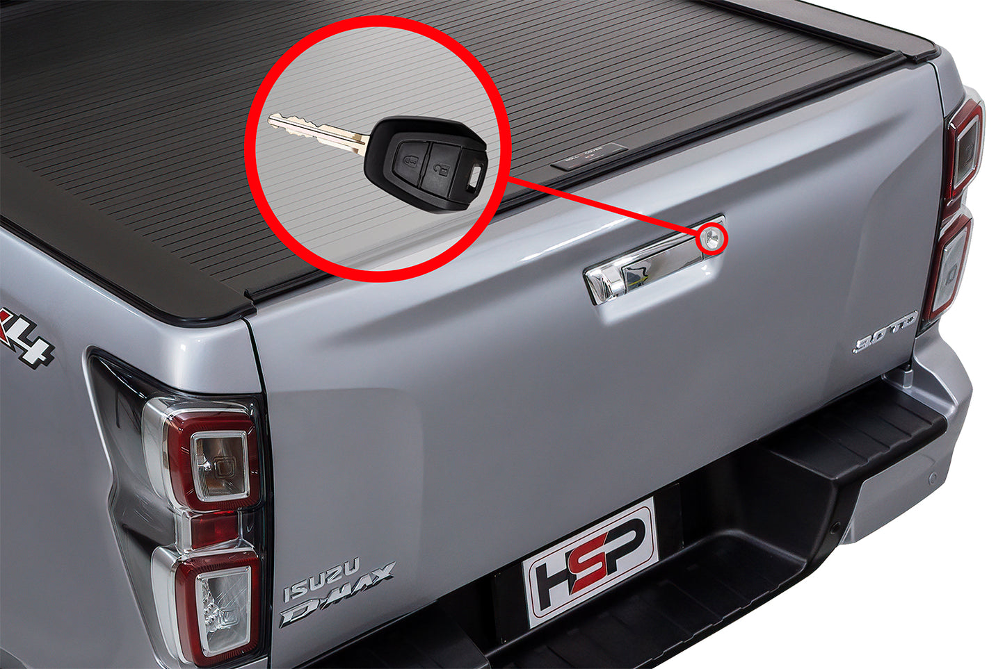 Isuzu D-Max Gen 3 MY21 – Tail Lock