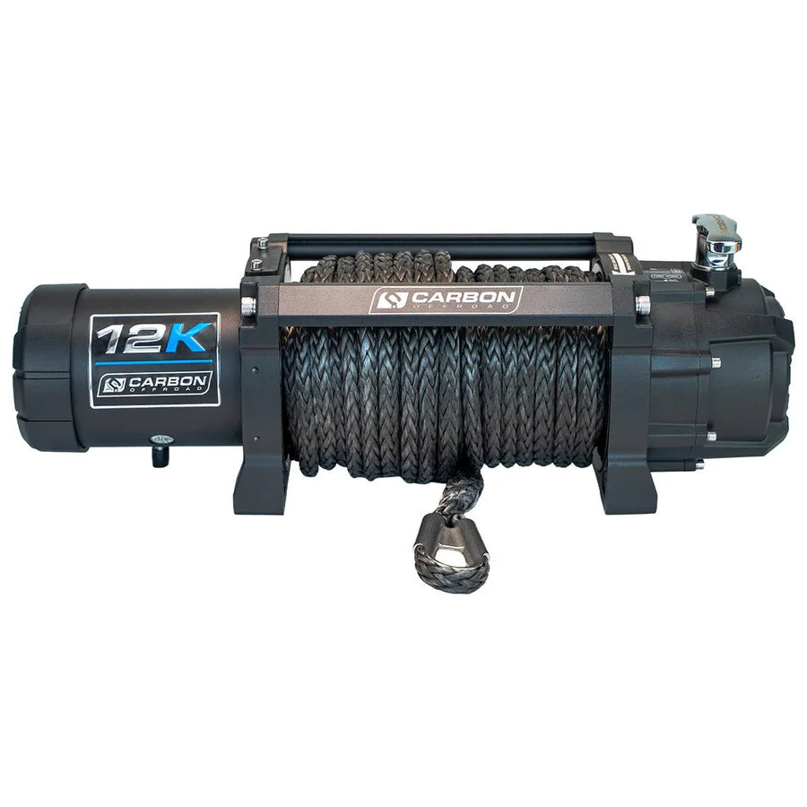 Carbon 12K - 12000lb Winch V3X - BYO Hook