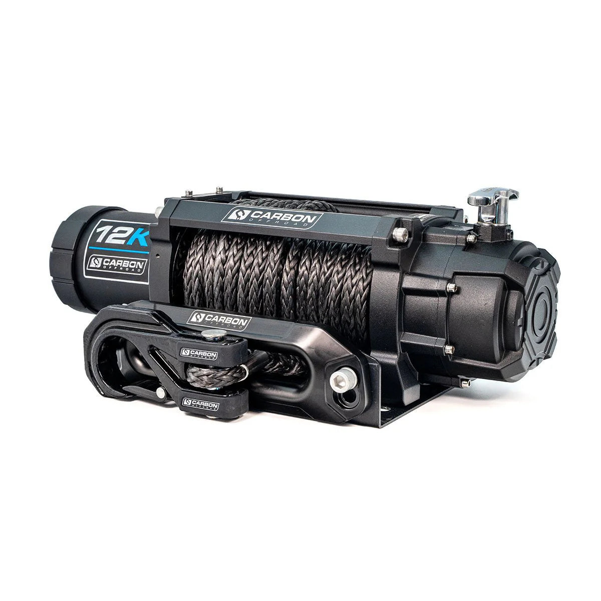 Carbon 12K - 12000lb Winch V3X with MegaPro Hook