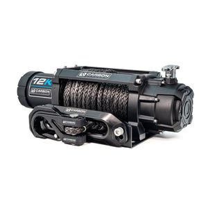Carbon 12K - 12000lb Winch V3X with MegaPro Hook