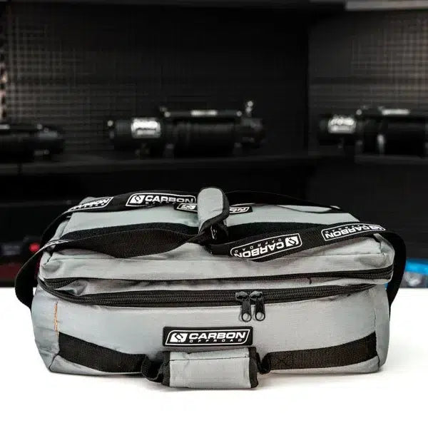 Carbon Offroad Recovery Gear Bag with Winch Damper Function