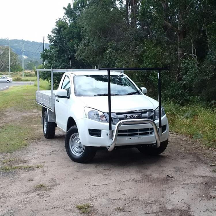 Isuzu DMax Nudgebar & Hrack Set