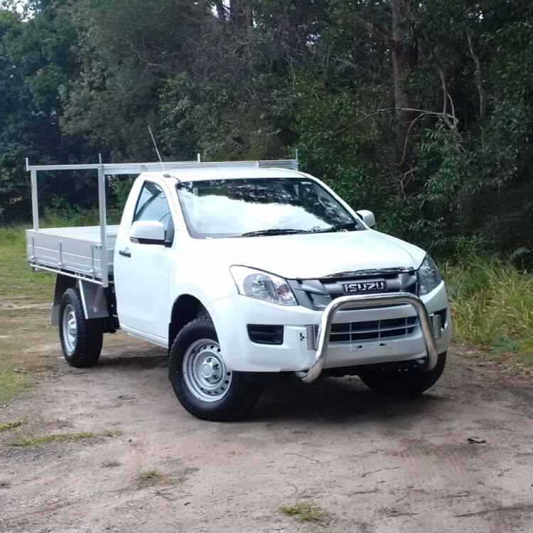 Isuzu DMax Nudgebar & Hrack Set