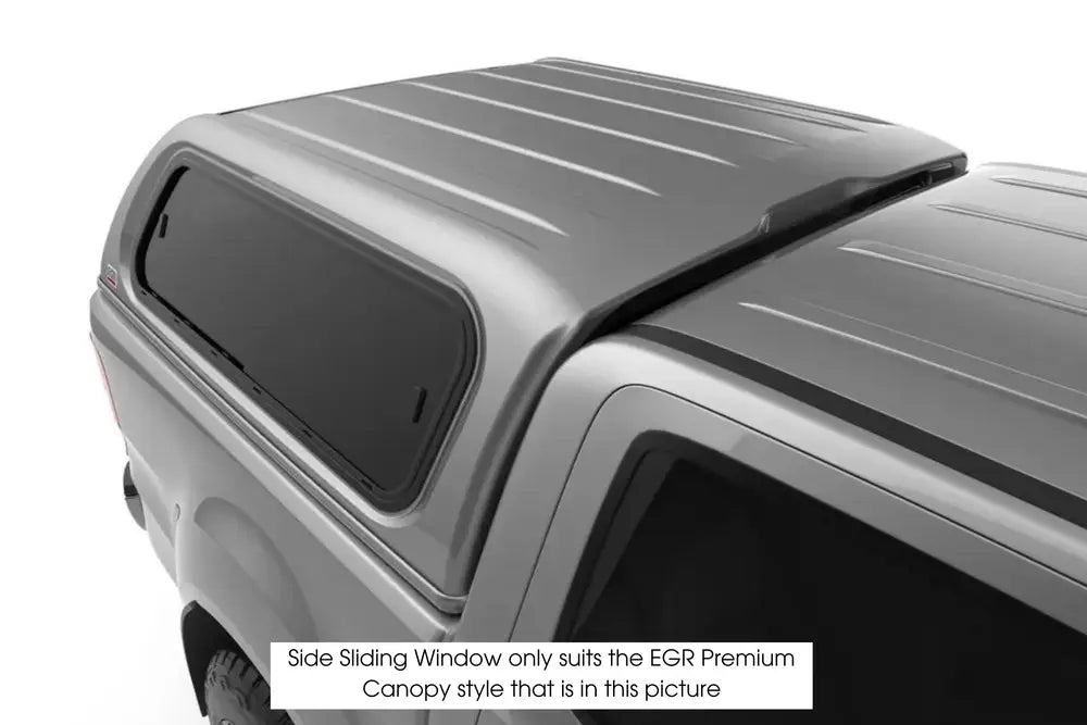 EGR Premium Canopy - Driver Side Sliding Windows  Isuzu D-Max 2012-2016