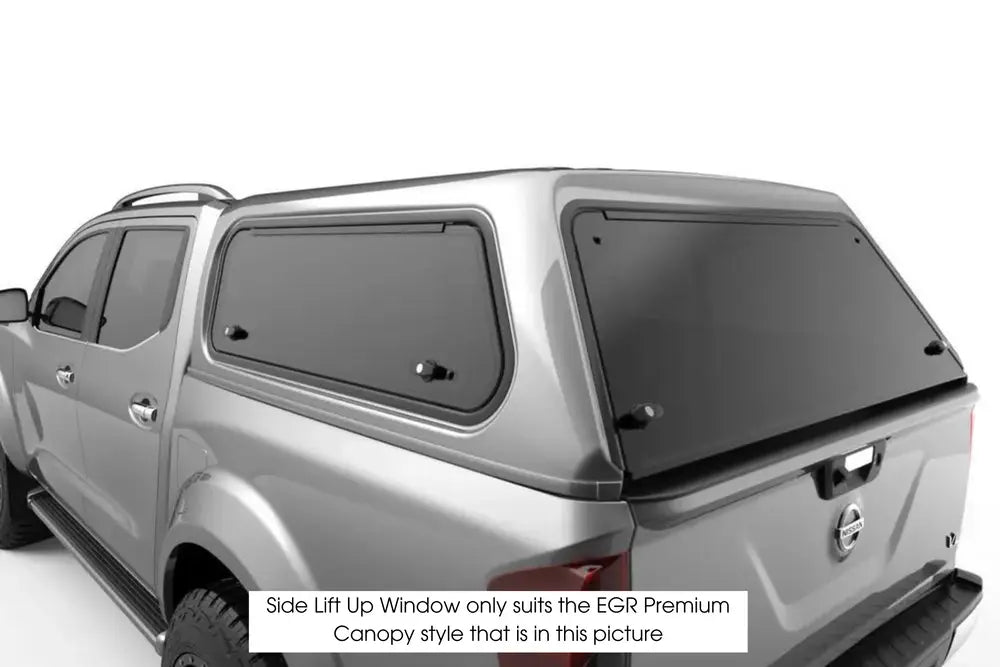EGR Canopy - Drivers Side Lift Up Window  Toyota Hilux 2018-2020