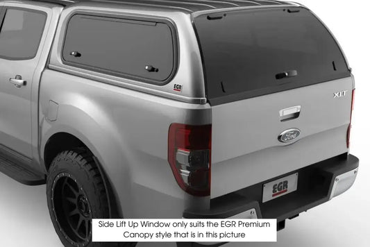 EGR Premium Canopy - Drivers Side Lift Up Window  Nissan Navara D40 2005-2014