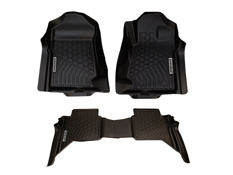 Brown Davis - Full Set Floor Mats