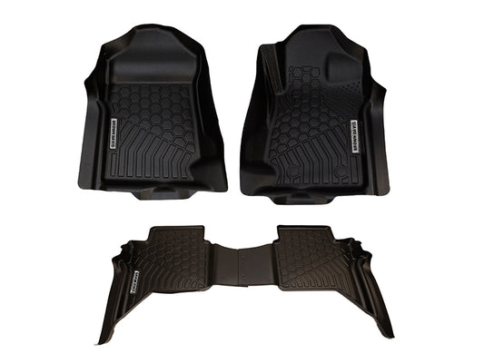 Brown Davis - Full Set Floor Mats