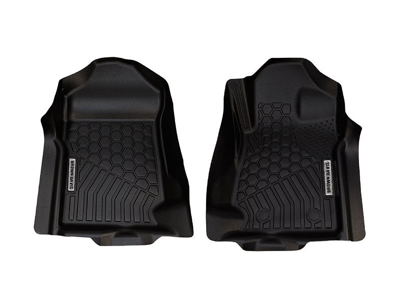 Brown Davis -Driver And Passenger Floor Mats