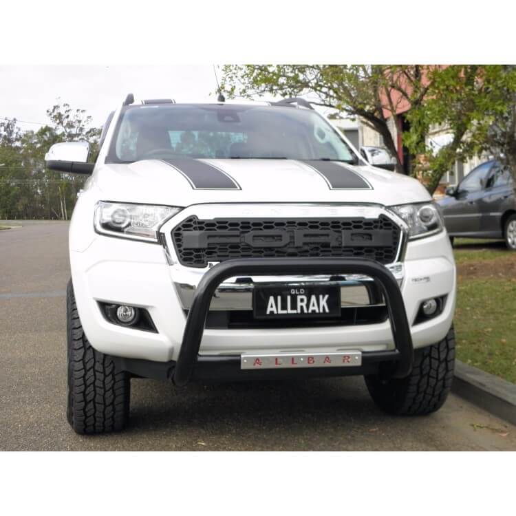 2016 Ford Ranger P/Coated Black Custom Nudgebar