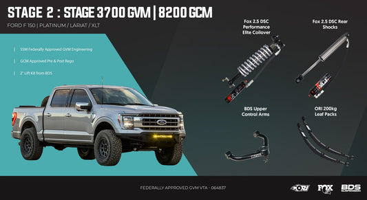 ORI Ford F150 2021 - 2026 GVM Package - Stage 2: The Performance Level-Up