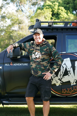 Hoodies - Black/Grey Camo A4A Stamp / 5XL