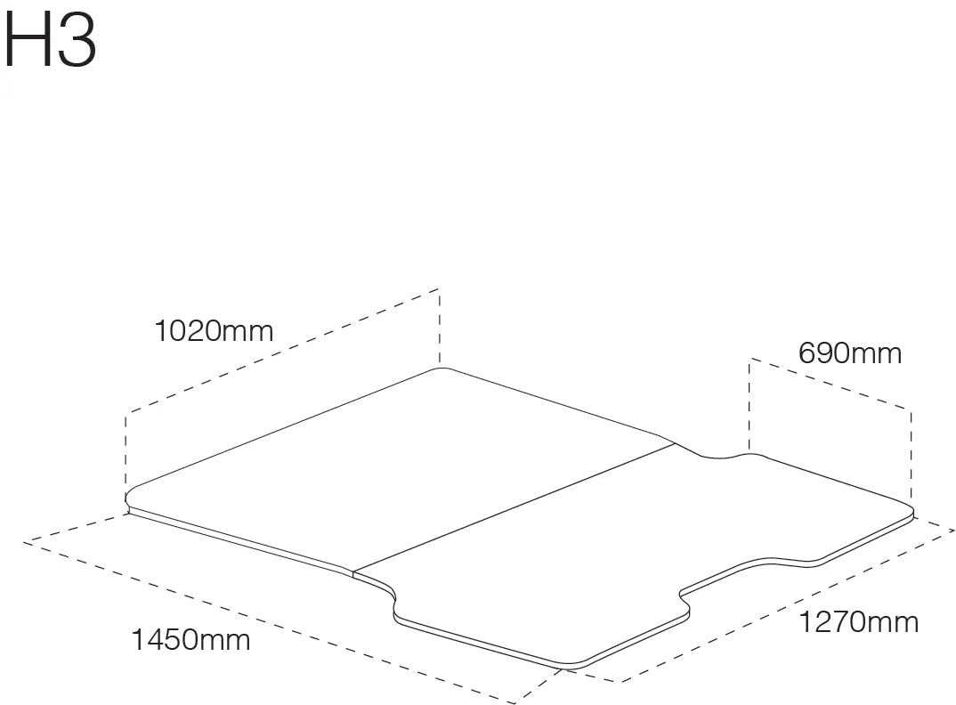 HSP LoadSlide – Toyota Hilux Revo Dual Cab (Rugged X, SR5 & SR)