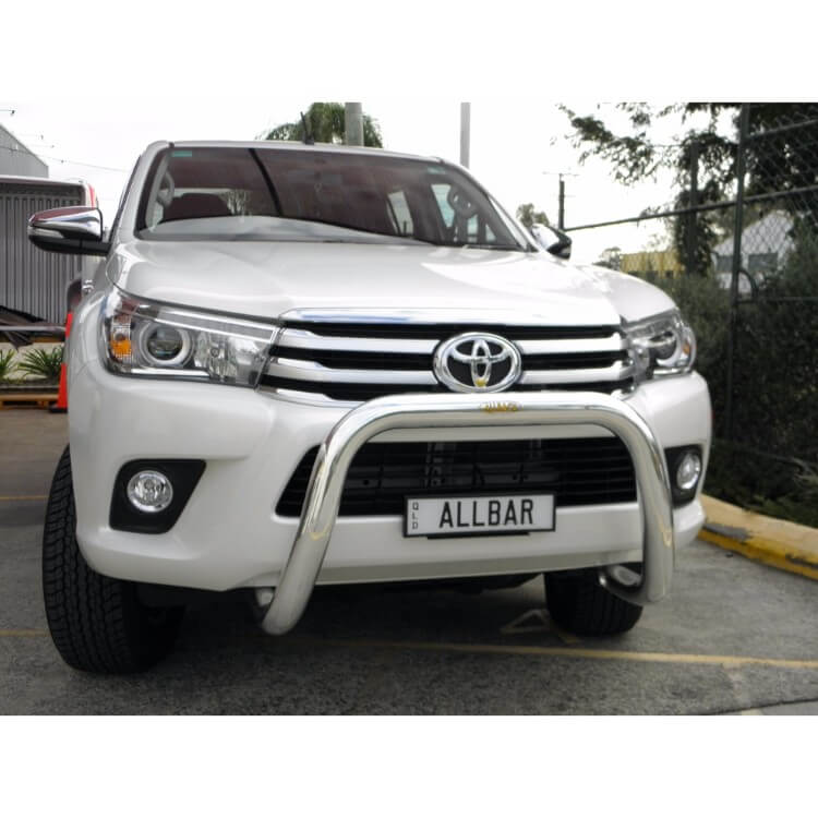 Polished Nudgebar suitable for use with Hilux SR5