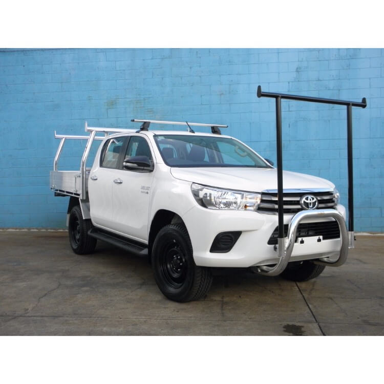 Nudgebar & Hrack Set compatible with Toyota Hilux