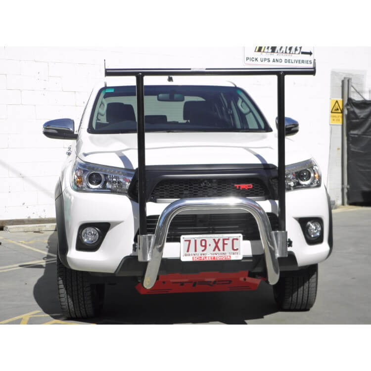 Nudgebar & Hrack Set compatible with Toyota Hilux