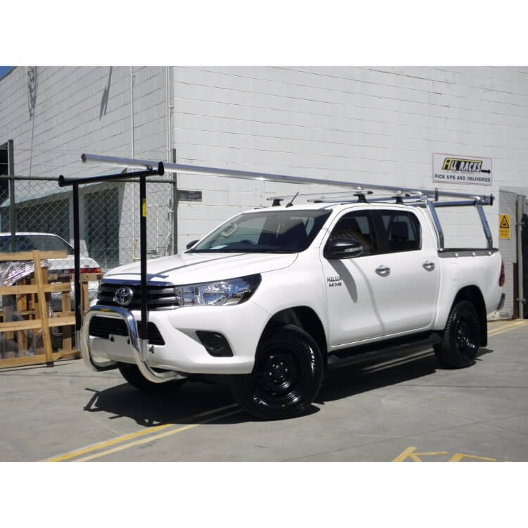 Nudgebar & Hrack Set compatible with Toyota Hilux