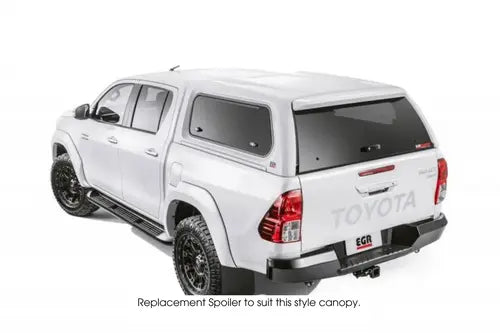Replacement Door Spoiler Painted Nebula Blue 8X2 - Toyota Hilux A-Deck 2015-  Toyota Hilux 2020-Onwards
