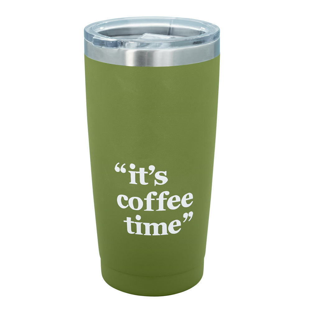 20oz Travel Mug - Olive - Black