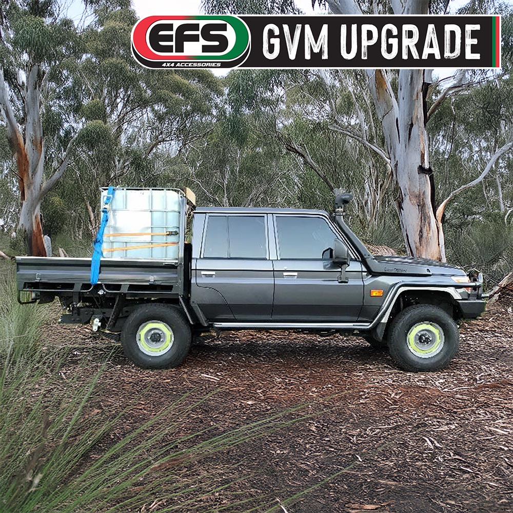 Toyota Landcruiser J7 79 series single/dual cab 09/2022+ 3950kg GVM Upgrade