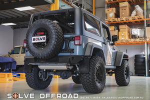 Rear bumper, Jeep Wrangler JK 07-2018