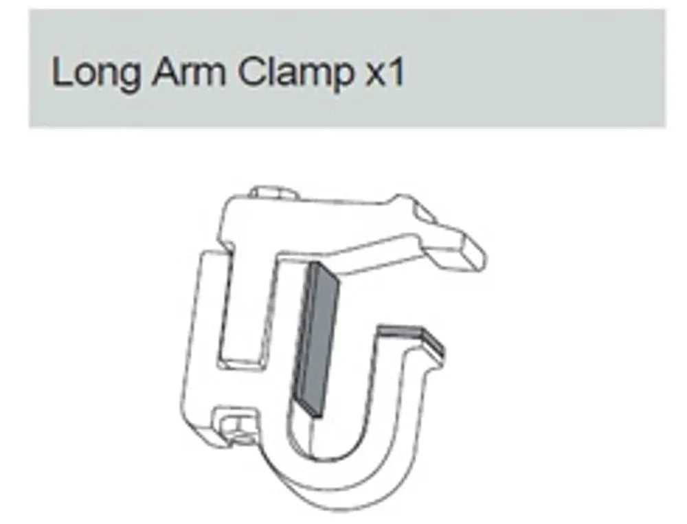 Replacement Long Clamp for EGR Soft Tonneau Covers  Ford Ranger PX 2011-2015
