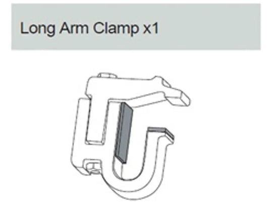 Replacement Long Clamp for EGR Soft Tonneau Covers  Ford Ranger PX 2011-2015