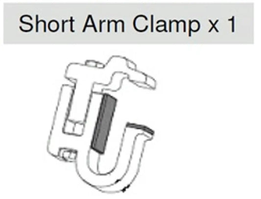 Replacement Short Clamp for EGR Soft Tonneau Covers - VW Amarok 2010-23  Ford Ranger PX 2011-2015