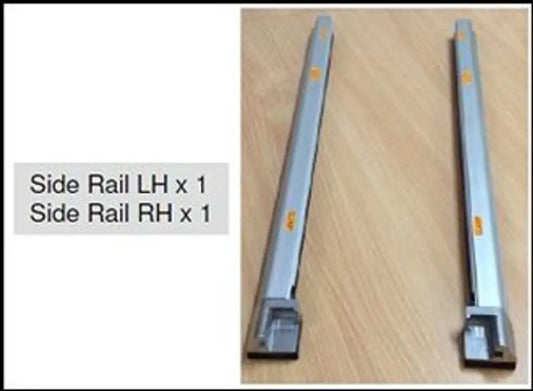 Replacement Side Rails for EGR Soft Tonneau Covers - 1 Pair  Ford Ranger PX 2011-2015