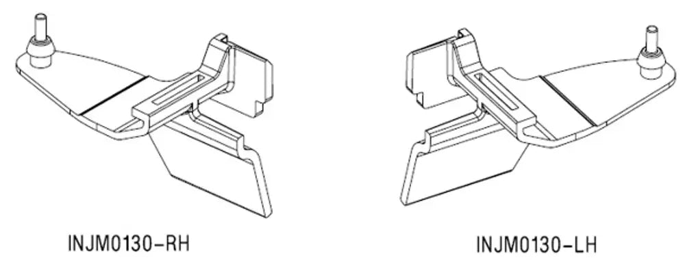 EGR RollTrac Rear Corner Flap Seal  Chevrolet Silverado 1500 2020-Onwards
