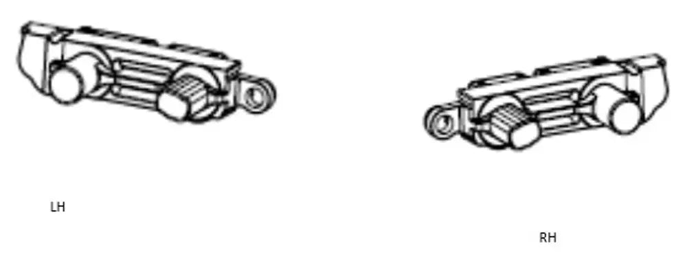 RollTrac Replacement Drive Pins - Pair  Ford Ranger PXII 2015-2018