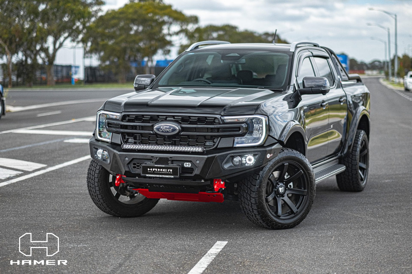 King series bull bar for Ford Ranger (2022 – Present)