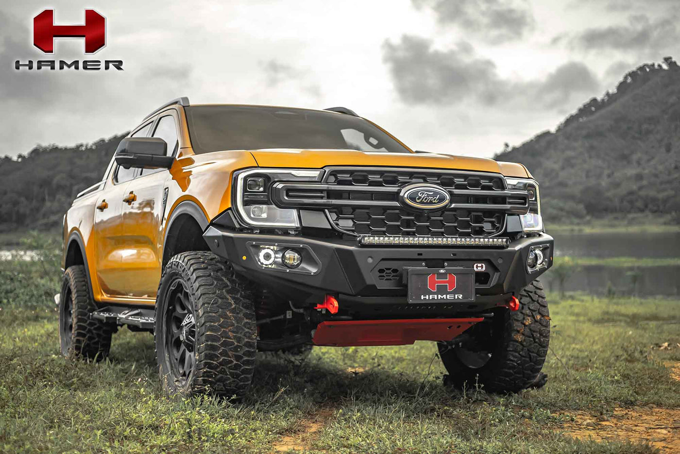 King series bull bar for Ford Ranger (2022 – Present)