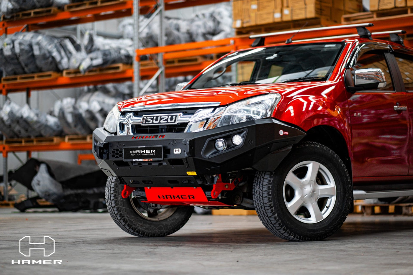 King series bull bar for Isuzu D-Max ( 2012 - 2016 )