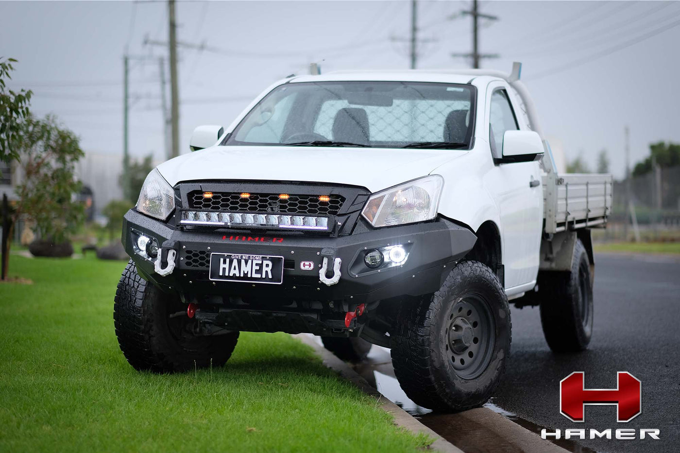 King series bull bar for Isuzu D-Max ( 2016 - 2020 )