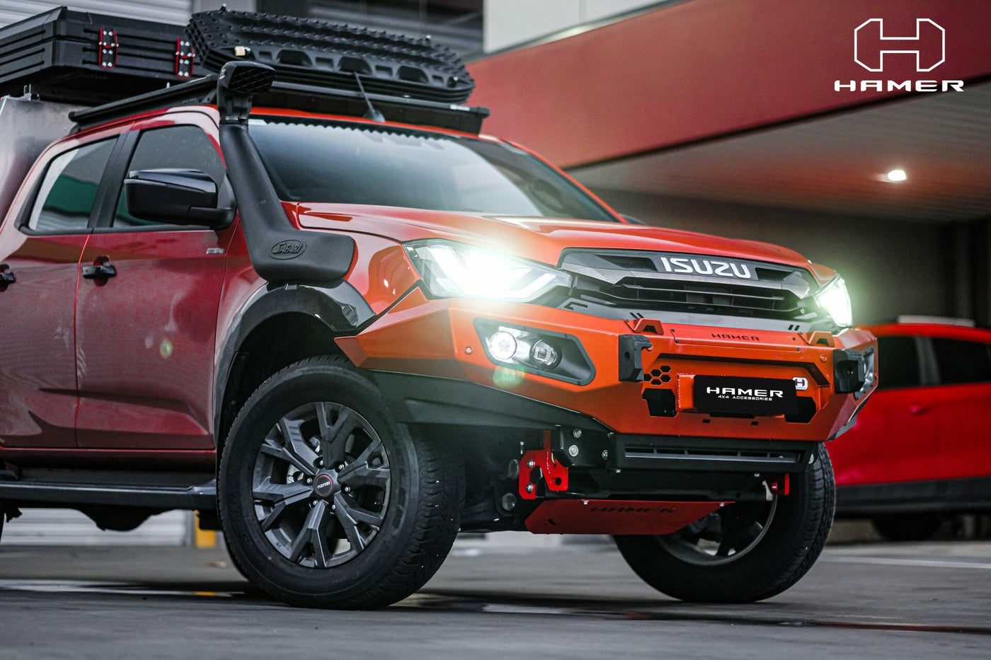 King series bull bar for Isuzu D-Max ( 2021 - 2024 )