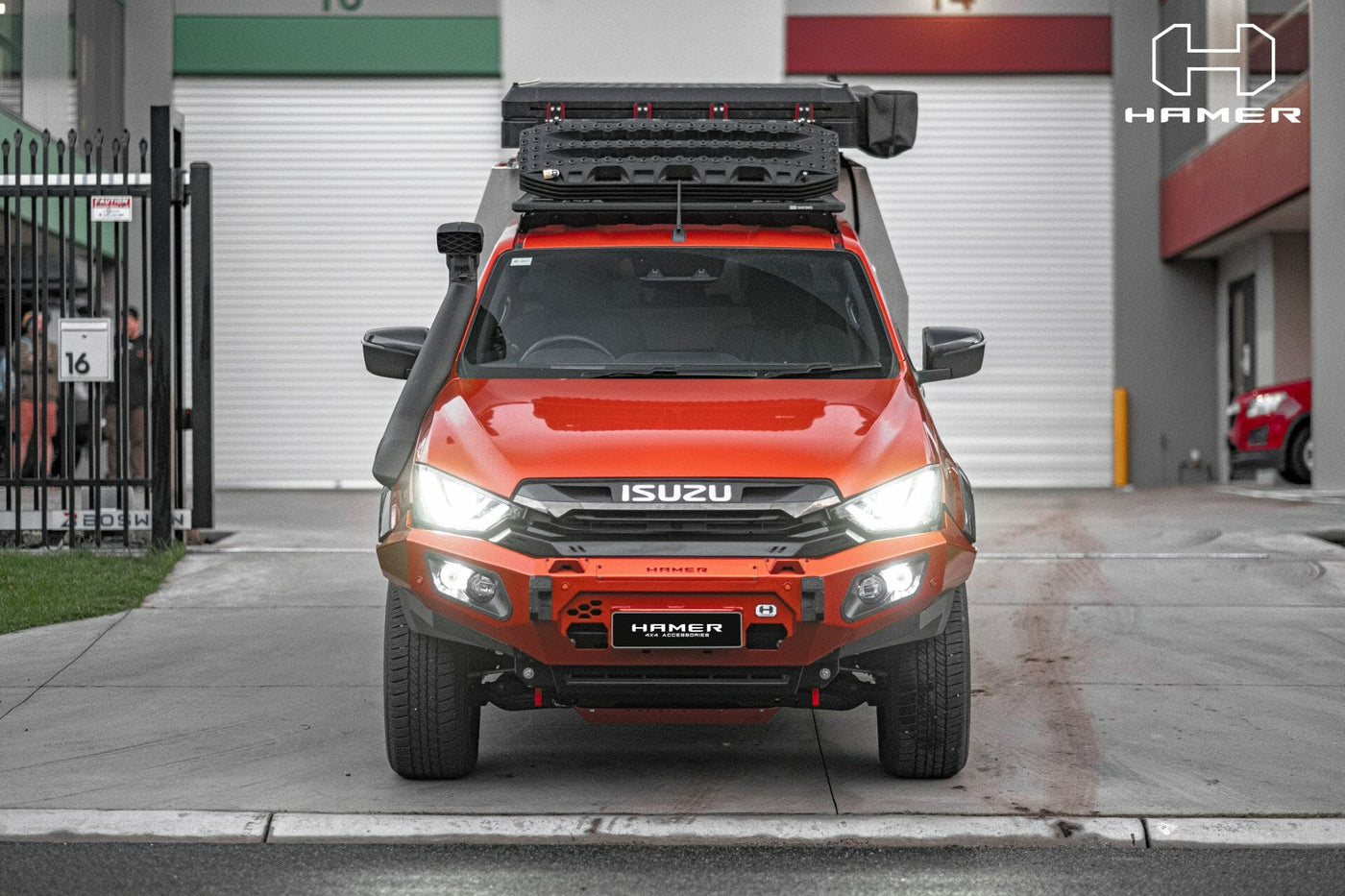 King series bull bar for Isuzu D-Max ( 2021 - 2024 )