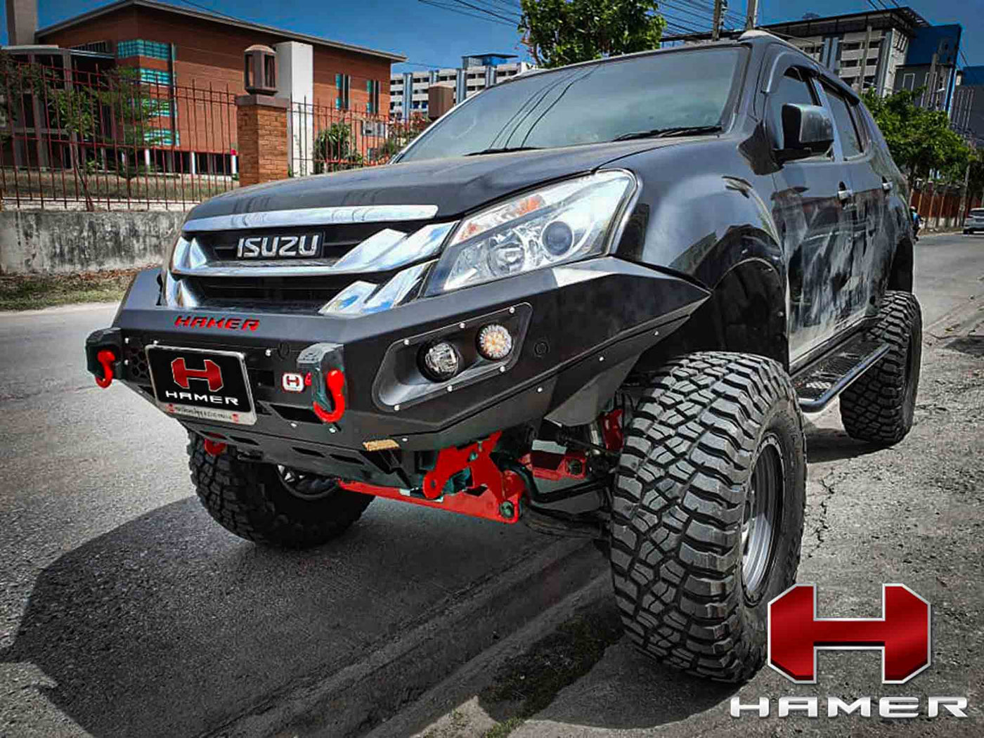 King series bull bar for Isuzu MU-X (2012 - 2016)