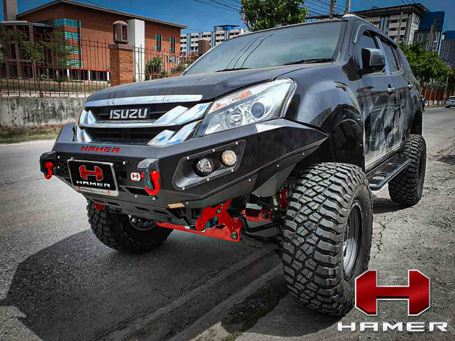 King series bull bar for Isuzu MU-X (2012 - 2016)